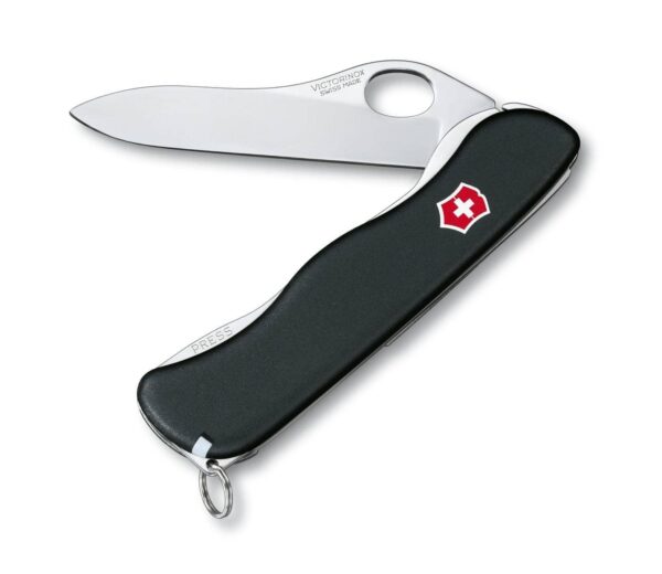 Großes Taschenmesser Sentinel One Hand schwarz