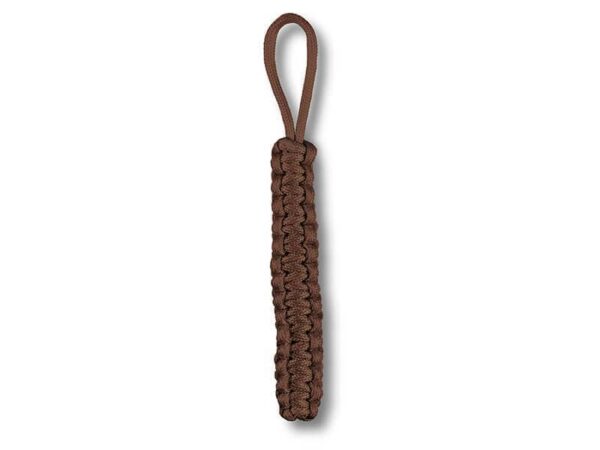 Zubehör Paracord Anhänger für großes Taschenmesser braun