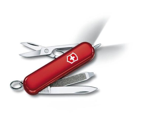 Mittleres Taschenmesser Signature Lite rot