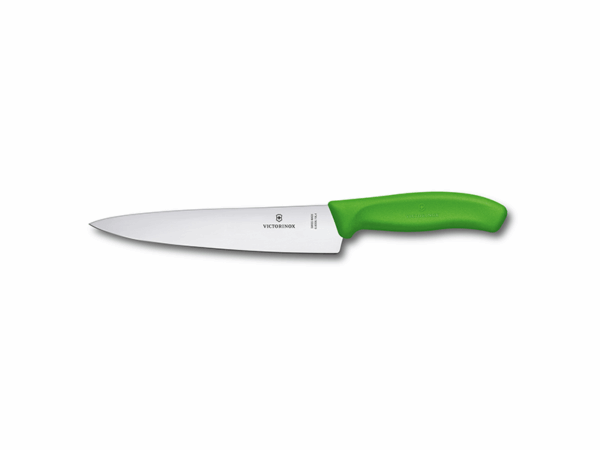 Tranchiermesser Swiss Classic 19cm mit grünem Griff