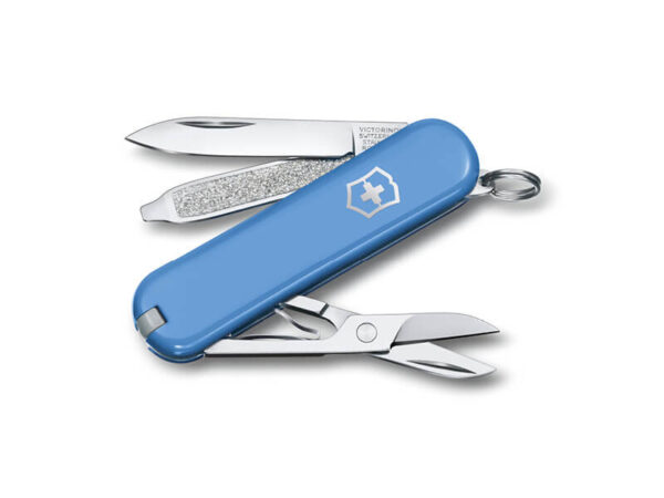 Kleines Taschenmesser Classic SD Summer Rain hellblau