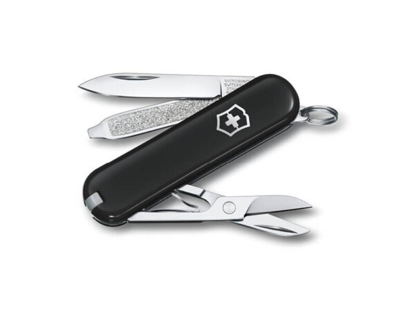 Kleines Taschenmesser Classic SD Dark Illusion schwarz