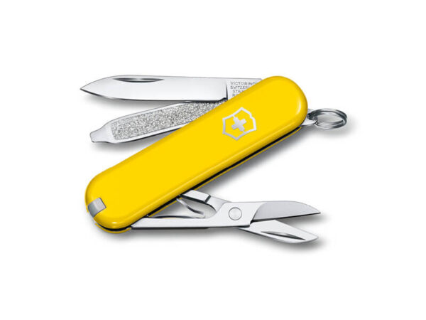Kleines Taschenmesser Classic SD Sunny Side gelb