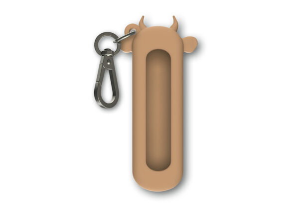 Silikonhülle für kleines Taschenmesser beige