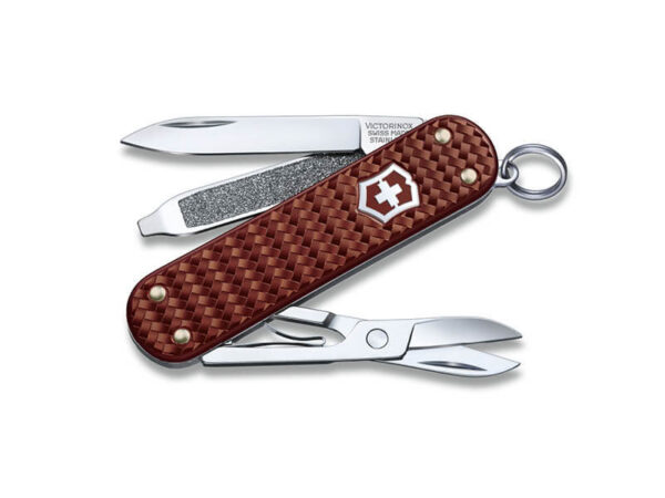 Kleines Taschenmesser Classic SD Precious Alox braun