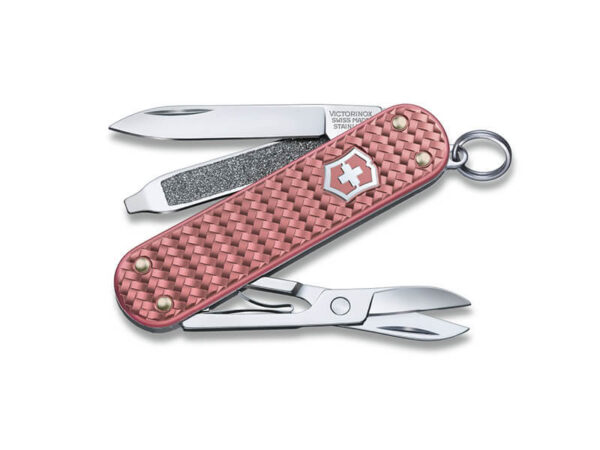 Kleines Taschenmesser Classic SD Precious Alox rosa