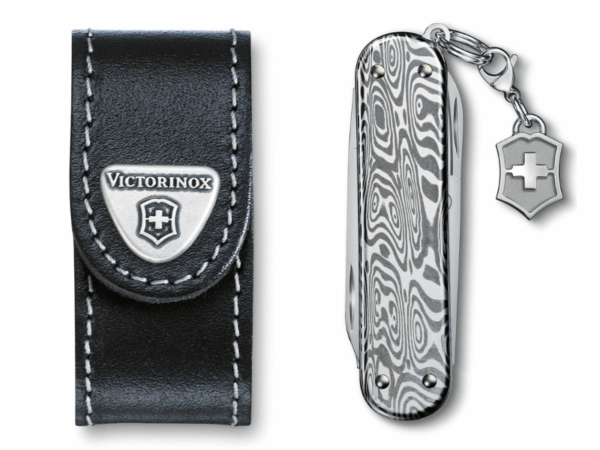 Kleines Tascgebnesser Classic SD Brilliant Damast Set mit Etui