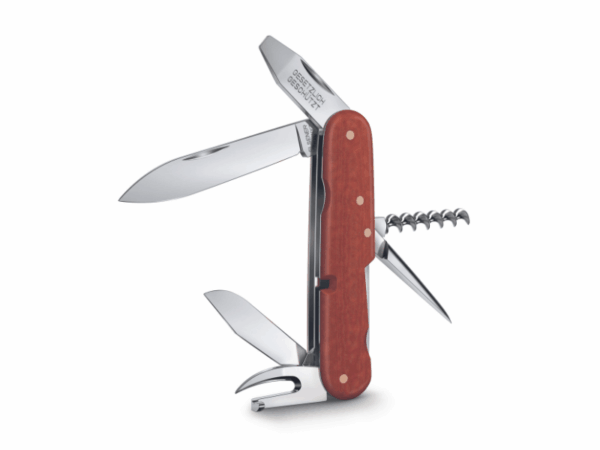 Mittleres Taschenmesser Replica 1897 offen Holz Rot