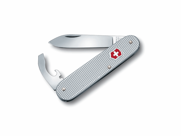 Mittleres Taschenmesser Bantam Alox silber