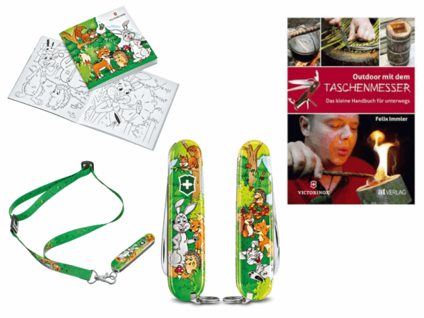 Kindertaschenmesser My first Victorinox Hase Ostergeschenkset