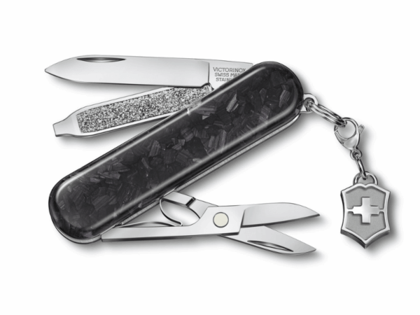 Kleines Taschenmesser Classic SD Brilliant Kollektion Carbon