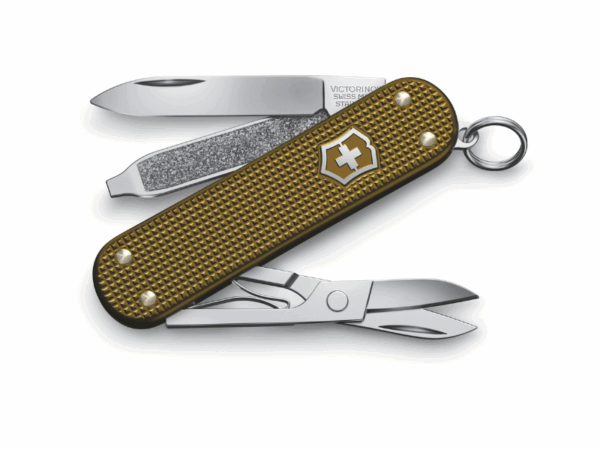 Kleines Taschenmesser Classic SD Alox Limited Edition 2024 braun