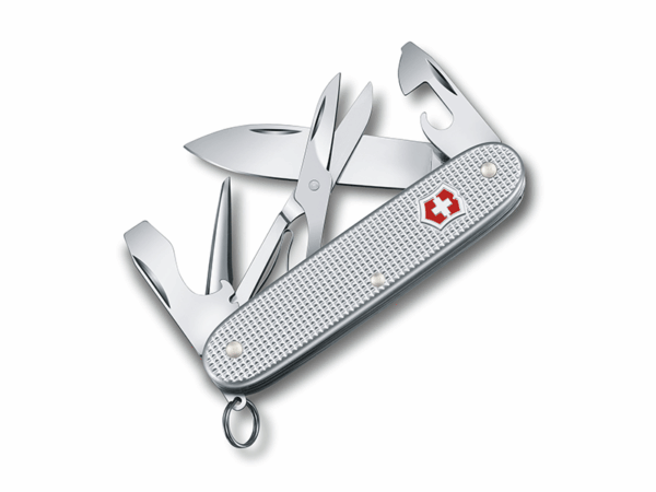 mittleres Taschenmesser Pioneer X Alox silber
