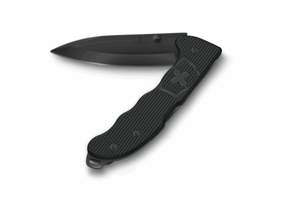 Großes Taschenmesser Evoke BS Alox schwarz