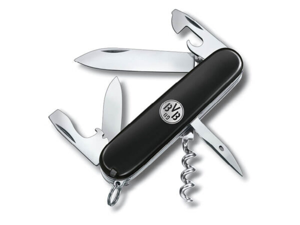 Mittleres Taschenmesser Spartan BVB schwarz