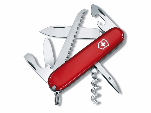 Mittleres Taschenmesser Camper rot