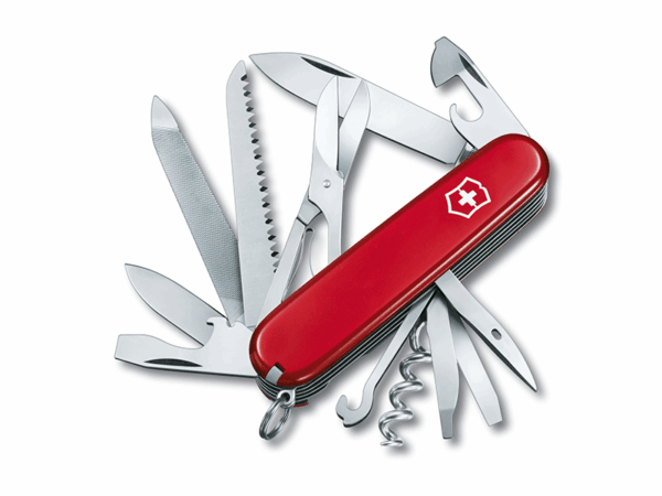 mittleres Taschenmesser Ranger rot