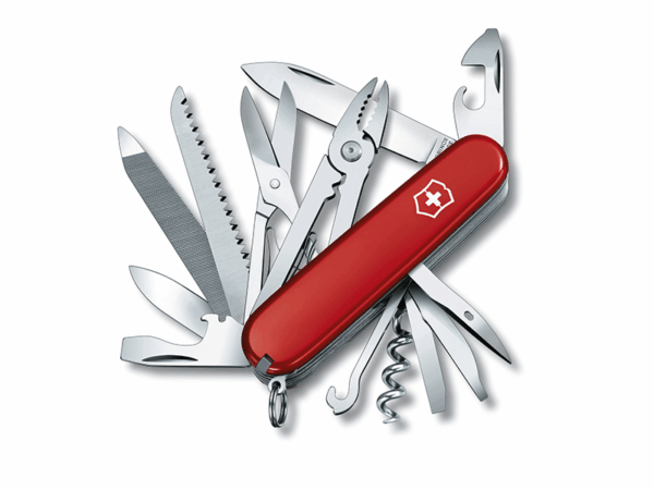 mittleres Taschenmesser Handyman rot
