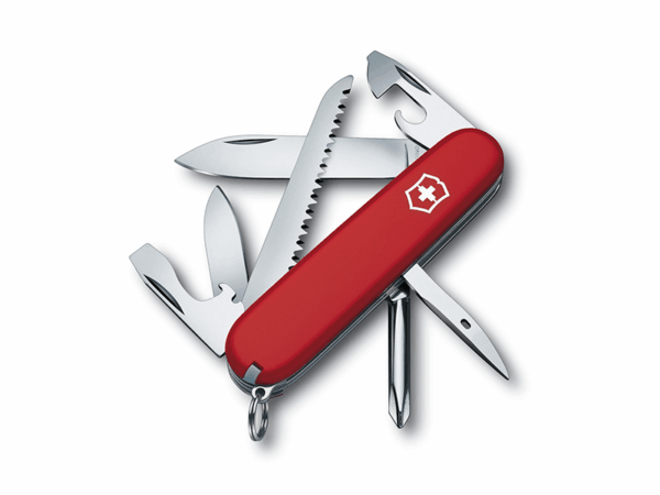 Mittleres Taschenmesser Hiker rot