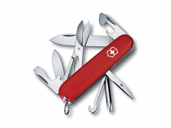 mittleres Taschenmesser Super Tinker rot