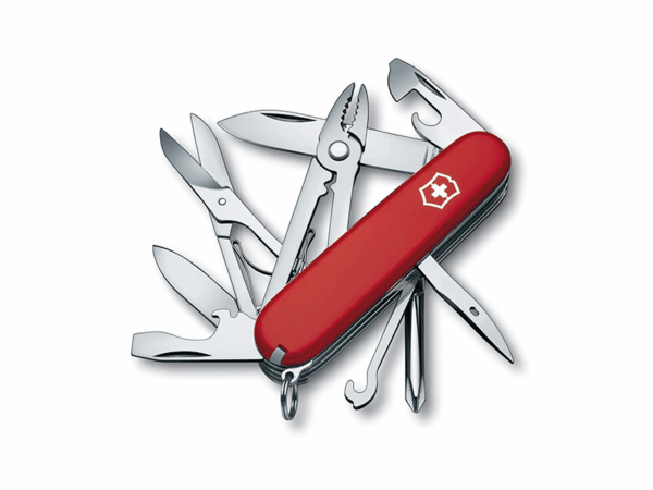 mittleres Taschenmesser Deluxe Tinker rot