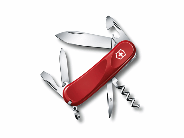 Mittleres Taschenmesser Evolution 10 rot