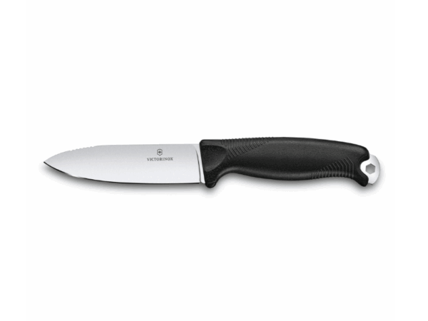Bushcraft Messer Venture schwarz