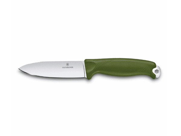 Großes Taschenmesser Venture Olivgrün Bushcraft Messer