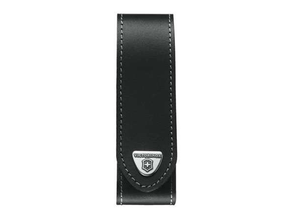Etui Leder-Gürteletui schwarz für große Taschenmesser