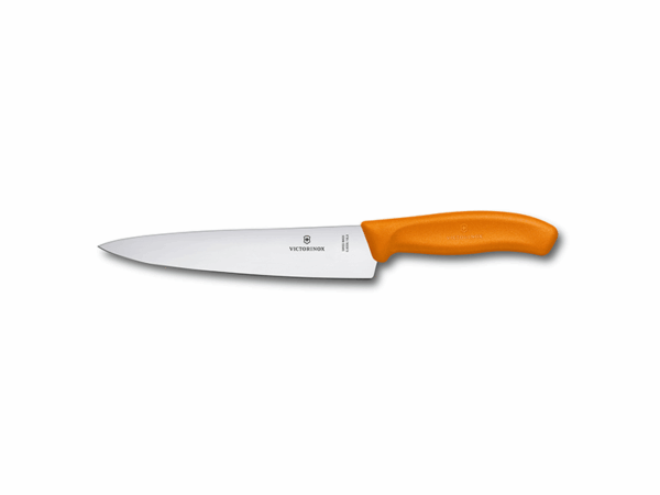 Tranchiermesser Swiss Classic 19cm mit orangem Griff