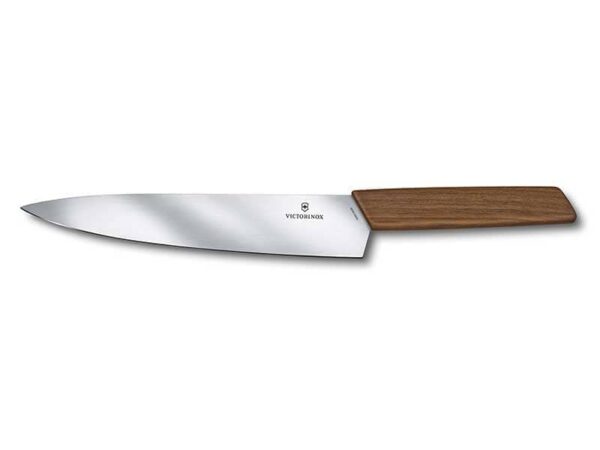 Swiss Modern Tranchiermesser Holzgriff 22 cm