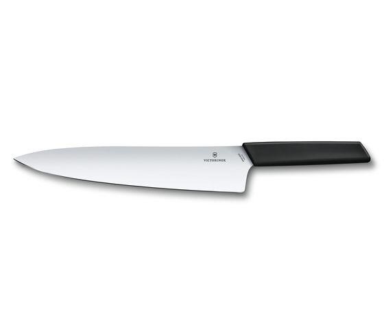 Tranchiermesser Swiss Modern 25cm mit schwarzem Griff