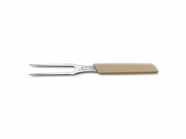 Tranchiergabel Swiss Modern sand 15cm