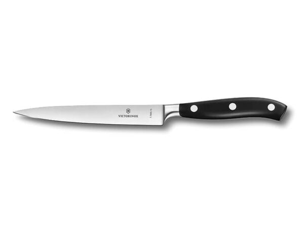 Grand Maitre Tranchiermesser 15cm mit schwarzem Griff