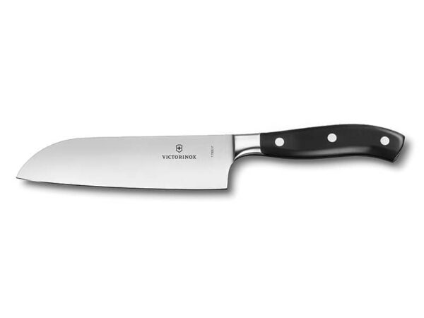 Grand Maitre Santokumesser 17 cm mit schwarzem Griff
