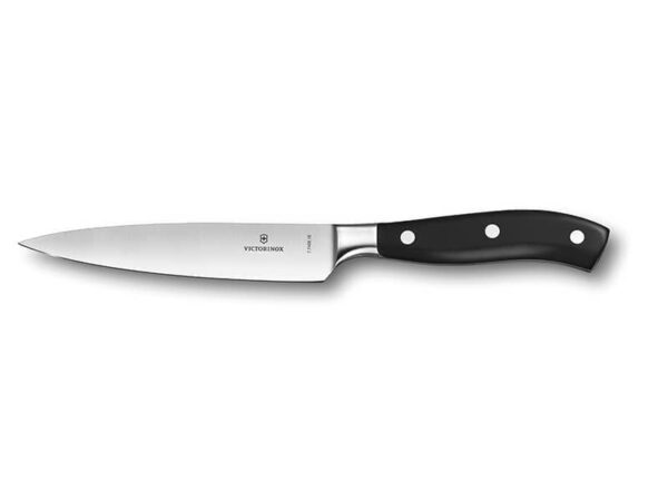 Geschmiedetes Kochmesser Grand Maître 15cm mit schwarzem Griff