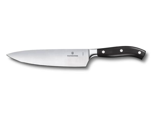 Geschmiedetes Kochmesser Grand Maître 20cm mit schwarzem Griff