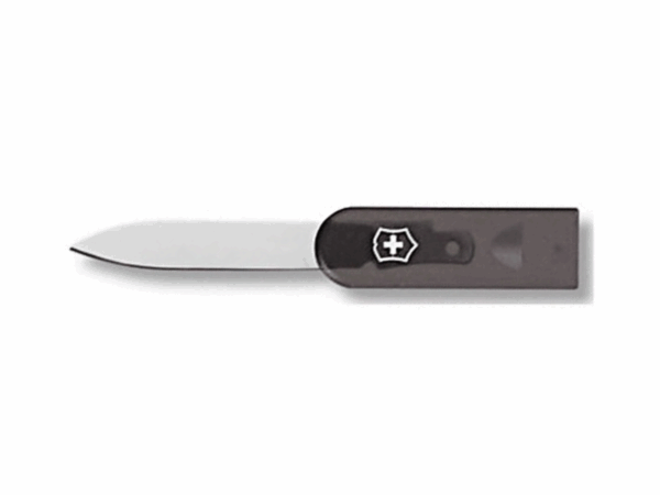 Brieföffner Klinge Swisscard Schwarz Transparent