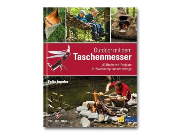 Schnitzbuch Outdoor mit dem Taschenmesser Buch