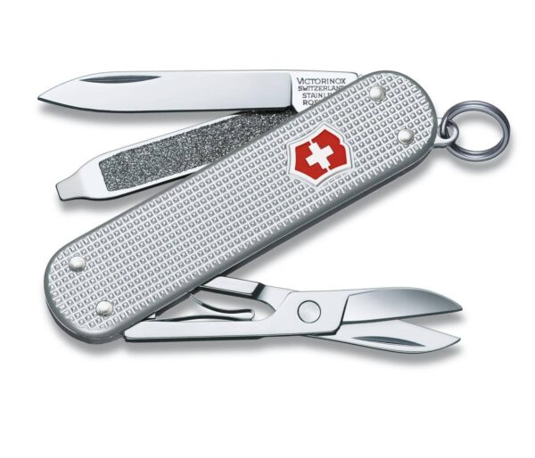 kleines Taschenmesser classic alox silber
