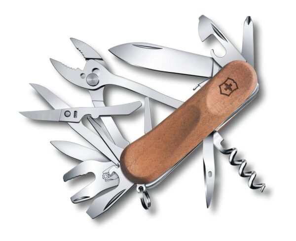 Mittleres Taschenmesser Evowood S557 Holz
