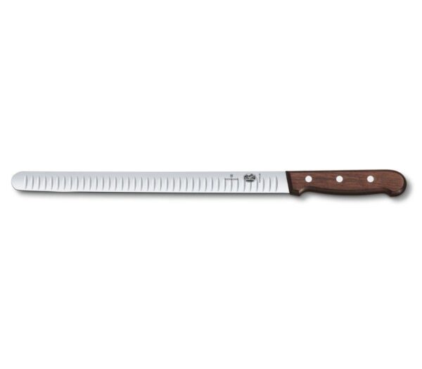 Lachsmesser Holzgriff braun