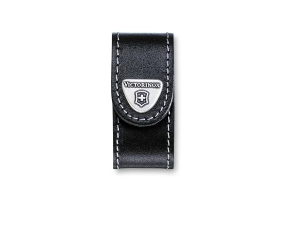 Leder Gürteletui für kleine Taschenmesser schwarz