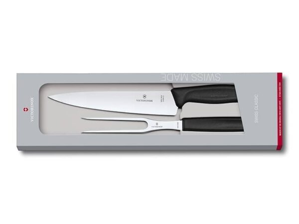 Tranchierset Swiss Classic schwarz