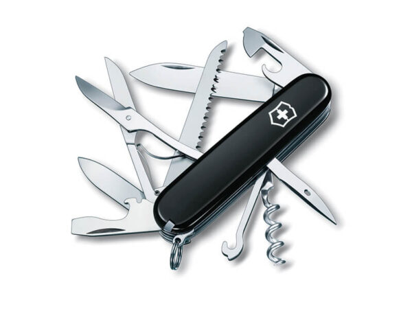 Mittleres Taschenmesser Huntsman Schwarz
