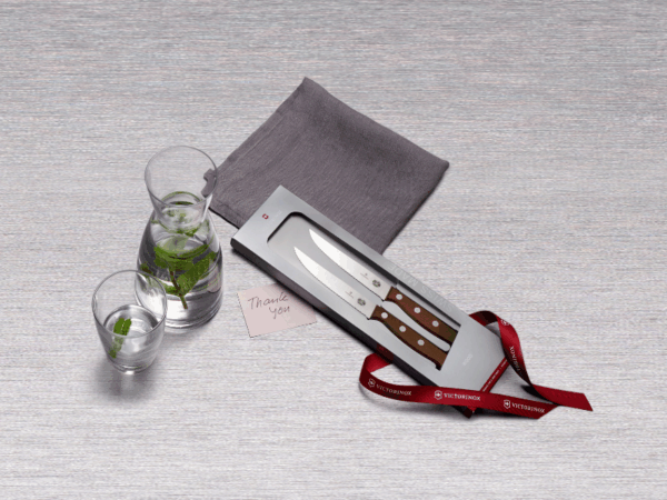 steakmesser in schöner geschenkverpackung